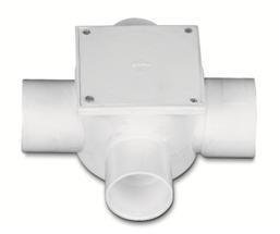 BOCA ACCESO HORIZ. 63X50 MM P/COC.TAPA CIEGA TIGRE RAMAT